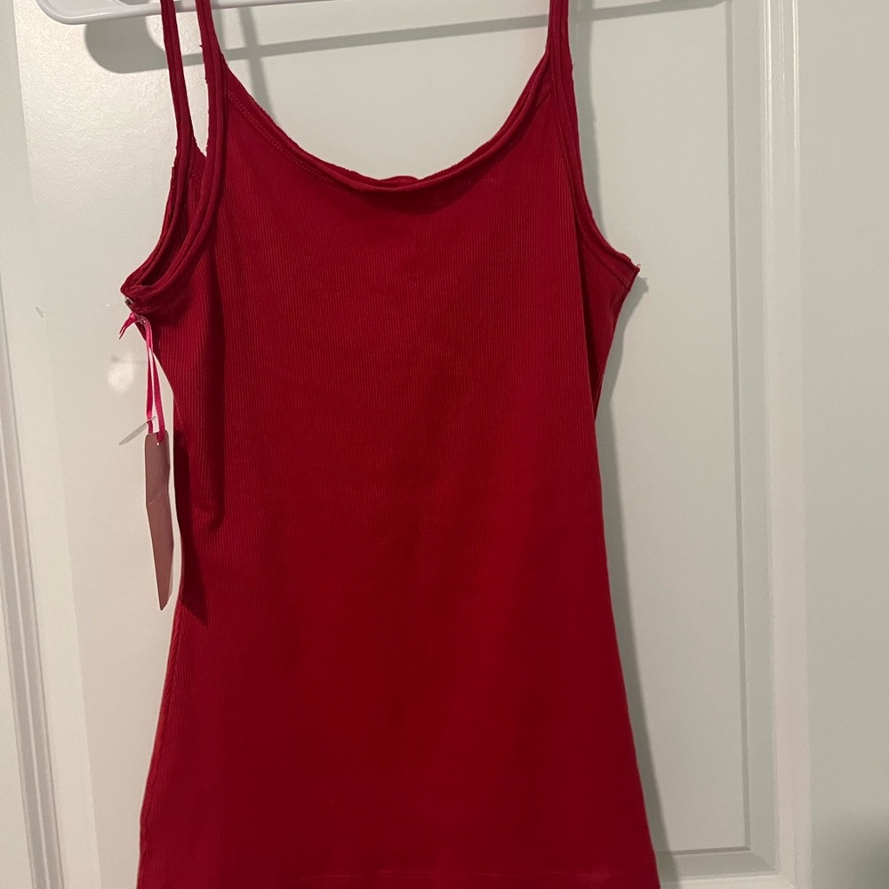 Red Women's Tank Top - Picture 5 of 5